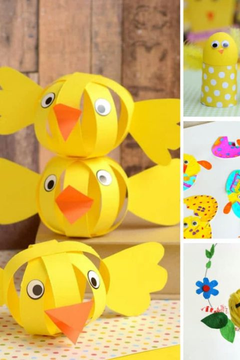 Easter Chicks Crafts for Kids