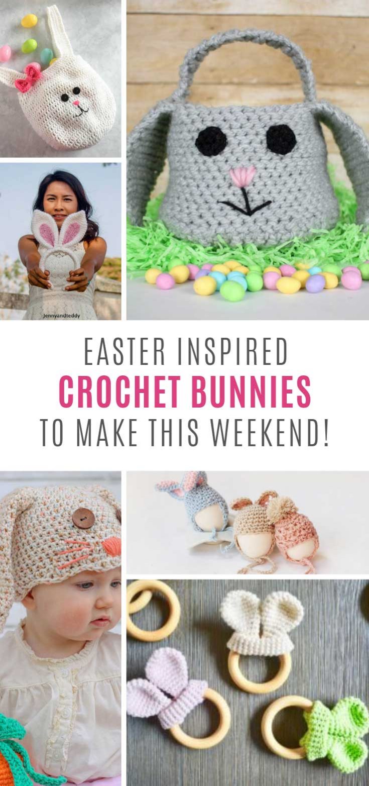 Easter Bunny Crochet Projects to Make this Weekend!