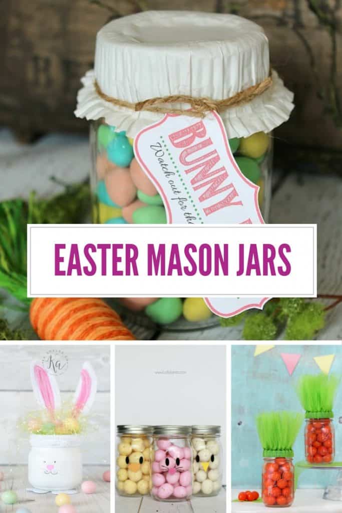 13 Easter Mason Jar Crafts Proven to Make You SMILE! Just Bright Ideas