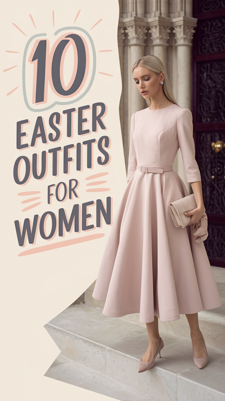 🌷👗 10 Fresh & Stylish Easter Outfits You’ll Love All Season Celebrate Easter in style with these beautiful outfit ideas! Whether you prefer classic pastels, breezy maxi dresses, or elegant jumpsuits, these looks are perfect for the season. 🐰💐 #EasterStyle #SpringWardrobe #FashionInspo #ChicAndTrendy #SeasonalFashion