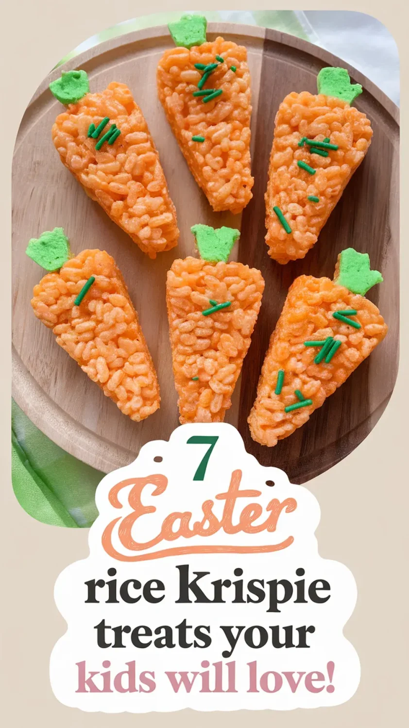 ?? 7 Creative Easter Rice Krispie Treats to Sweeten Your Holiday - Hop into the Easter spirit with these fun and festive Rice Krispie treat ideas! From bunny shapes to colorful eggs, these sweet creations are perfect for kids and adults alike. ?✨ #EasterTreats #RiceKrispieIdeas #HolidayBaking #FunRecipes #SweetTreats