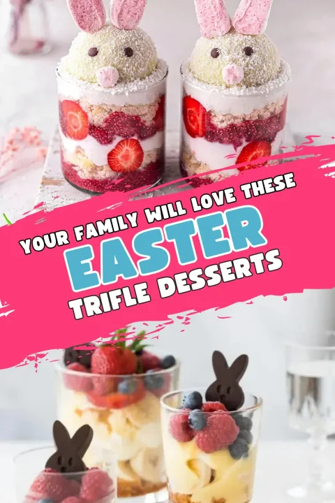 What’s better than an Easter egg hunt? An Easter trifle packed with layers of cake, cream, and chocolatey goodness! Whether you’re craving a Cadbury Creme Egg-inspired trifle, a light and fruity version, or a fun pastel-colored treat, this list has the perfect Easter dessert for you. These trifles are easy to make, fun to decorate, and guaranteed to disappear fast!