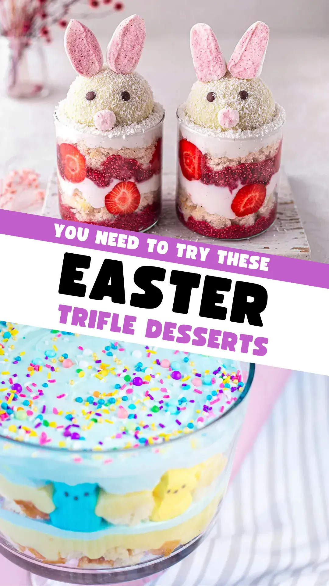 Easter desserts should be as fun as the holiday itself—and these trifles definitely deliver! From a Creme Egg-loaded masterpiece to a pastel-perfect Peeps trifle, these recipes are packed with flavor and Easter charm. Whether you’re making a big family-sized trifle or cute individual servings, these easy-to-layer treats will be the highlight of your Easter dessert table. Grab your spoons—it’s time to indulge!