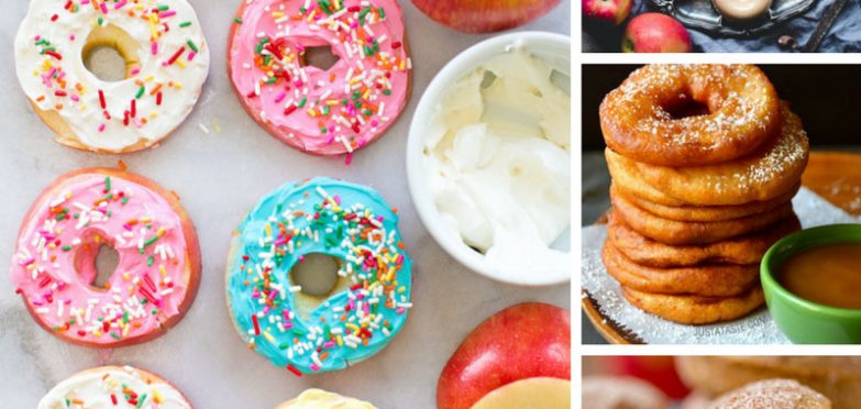 oh my goodness these apple donut recipes look amazing! I can't believe how easy they are to make!