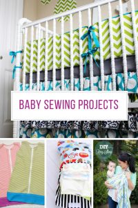 These easy baby sewing projects are ADORABLE! Thanks for sharing!