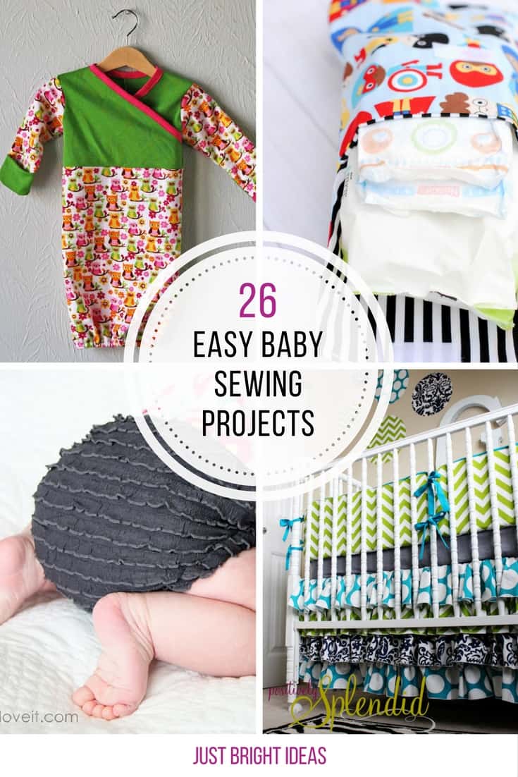 26 Easy Baby Sewing Projects that Will Save You Money