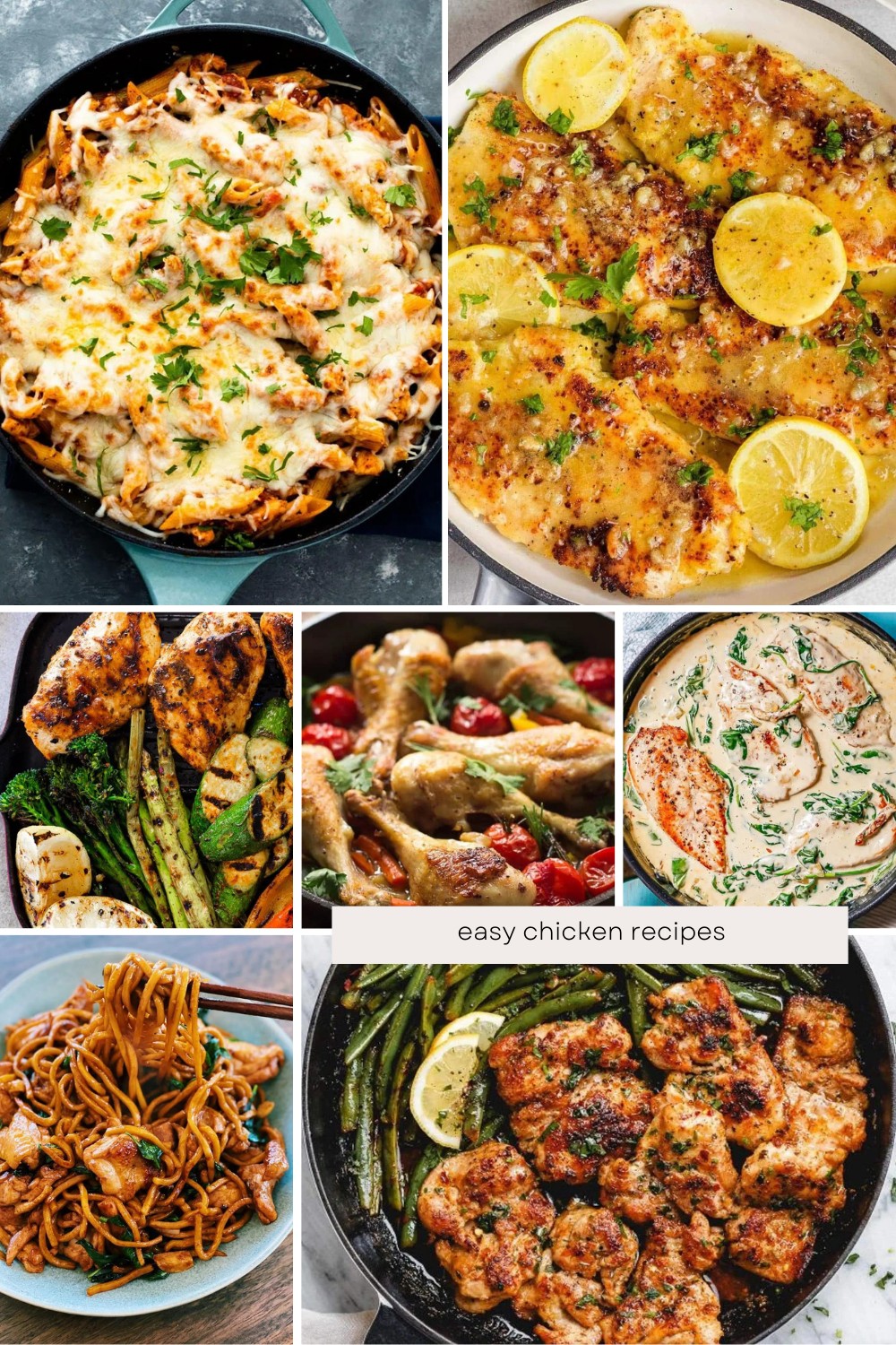 Discover this collection of delicious chicken recipes perfect for hassle-free dinners! Ideal for busy professionals, on-the-go parents, or anyone wanting to make weeknight cooking a breeze. These recipes are here to save the day. 🥘🍽️🌟 #EasyDinners #ChickenLovers #WeeknightMeals







