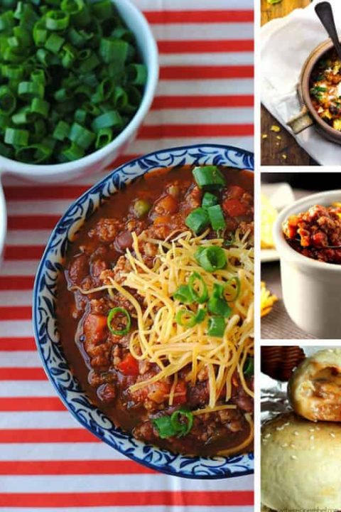 Totally drooling over these easy chili recipes that will be perfect for tailgating this Fall!