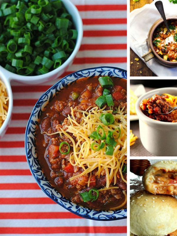 Totally drooling over these easy chili recipes that will be perfect for tailgating this Fall!