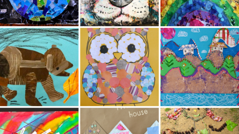 15 Easy Collage Art Ideas for Kids to Make at Home