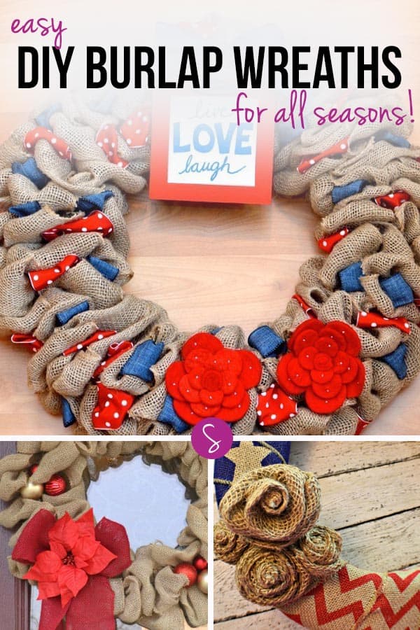 Easy Diy Burlap Wreaths That Will Make Your Neighbors Jealous 5713