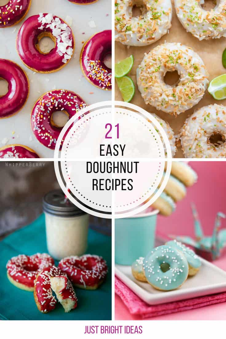 These easy doughnut recipes are amazing! Thanks for sharing!