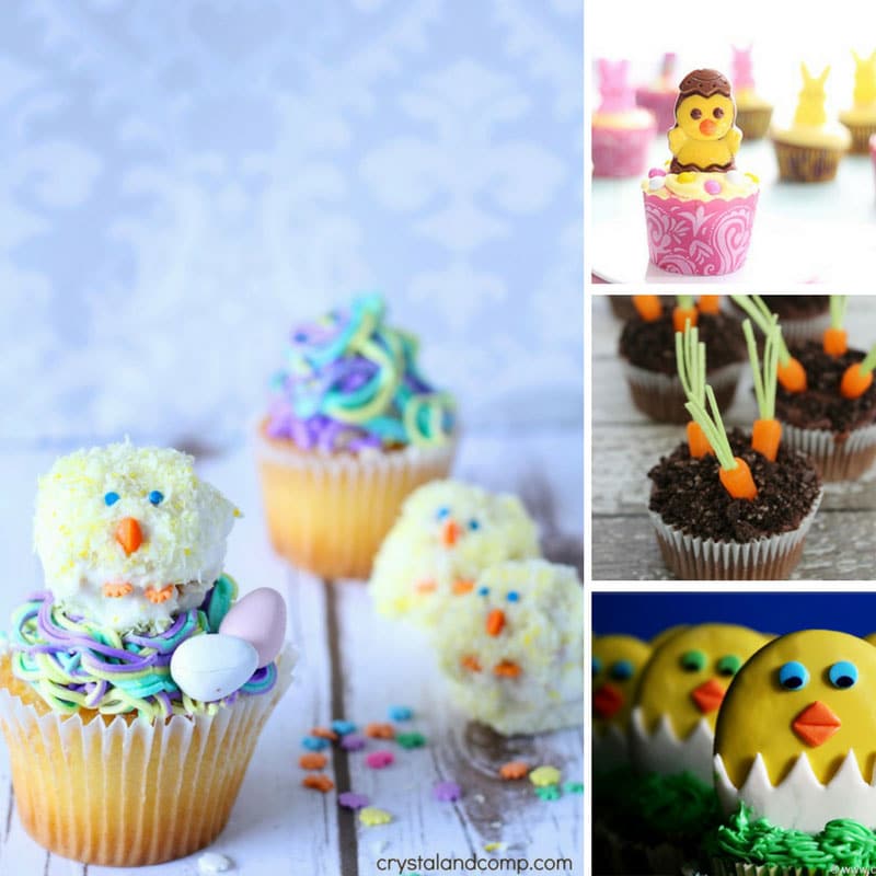 Easy Easter Cupcakes