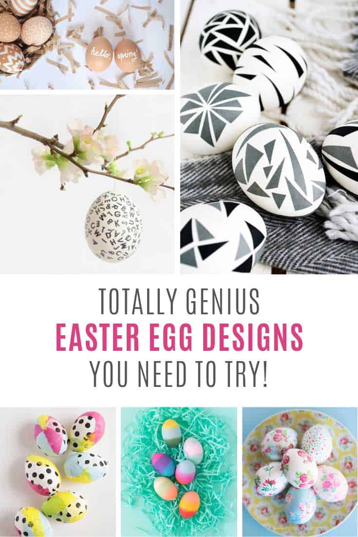 Loving these easy Easter egg designs!