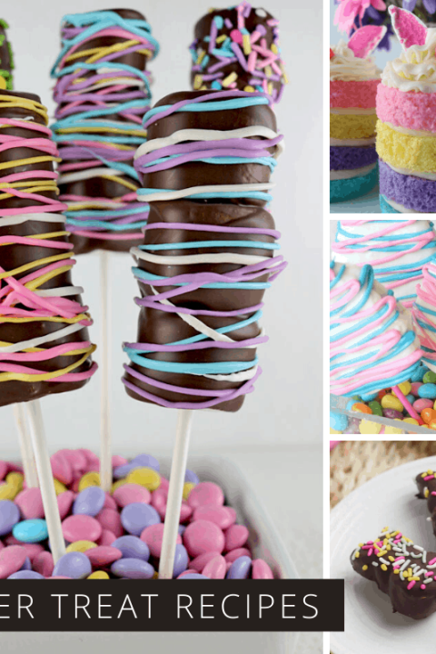 Yum! These Easter treat recipes look so bright and colorful they scream SPRING! They're easy enough for kids to make and tasty to eat too!