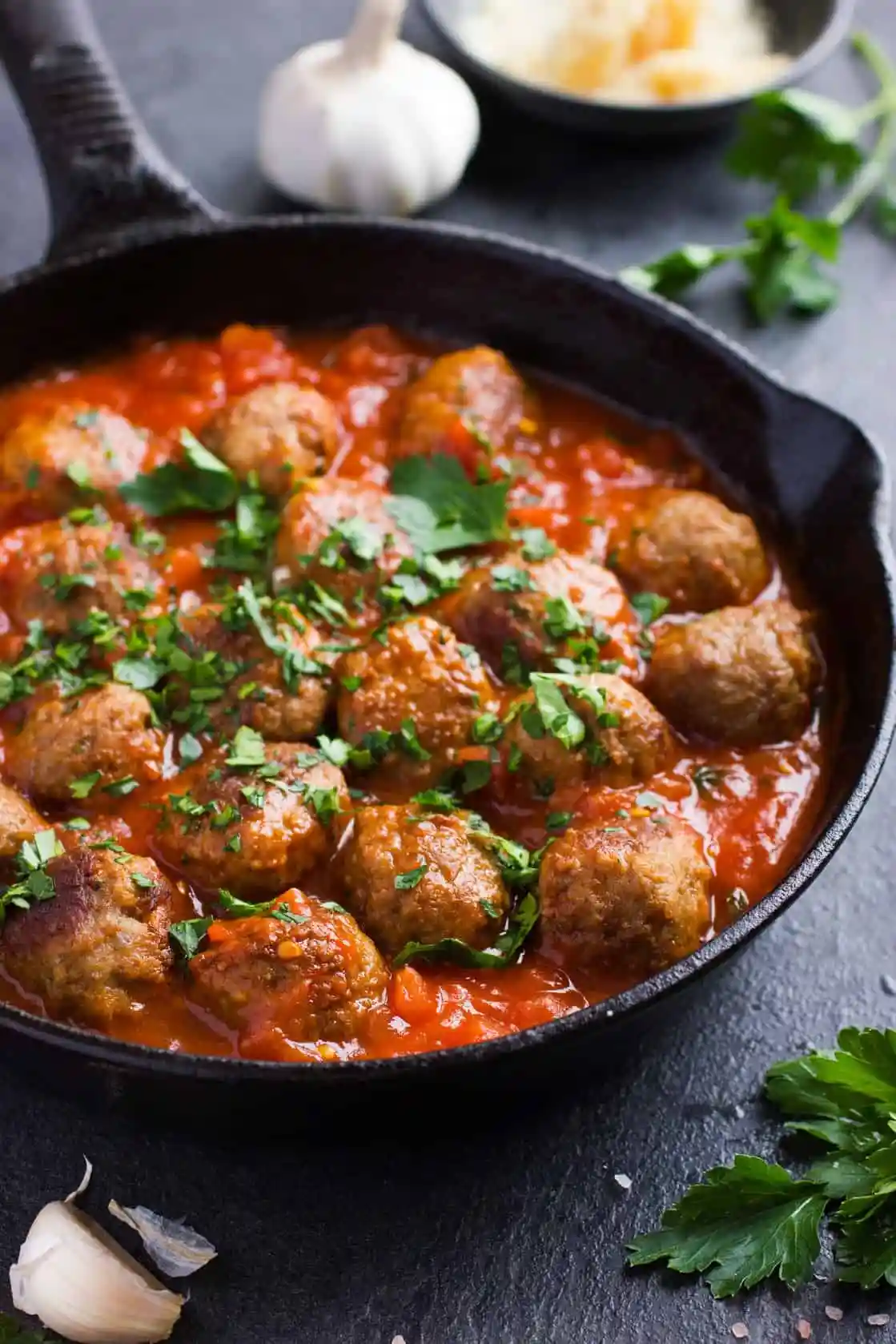 Homemade Meatballs: Make a big batch and freeze. Serve them with pasta, zoodles, or even on sub rolls for a quick dinner.