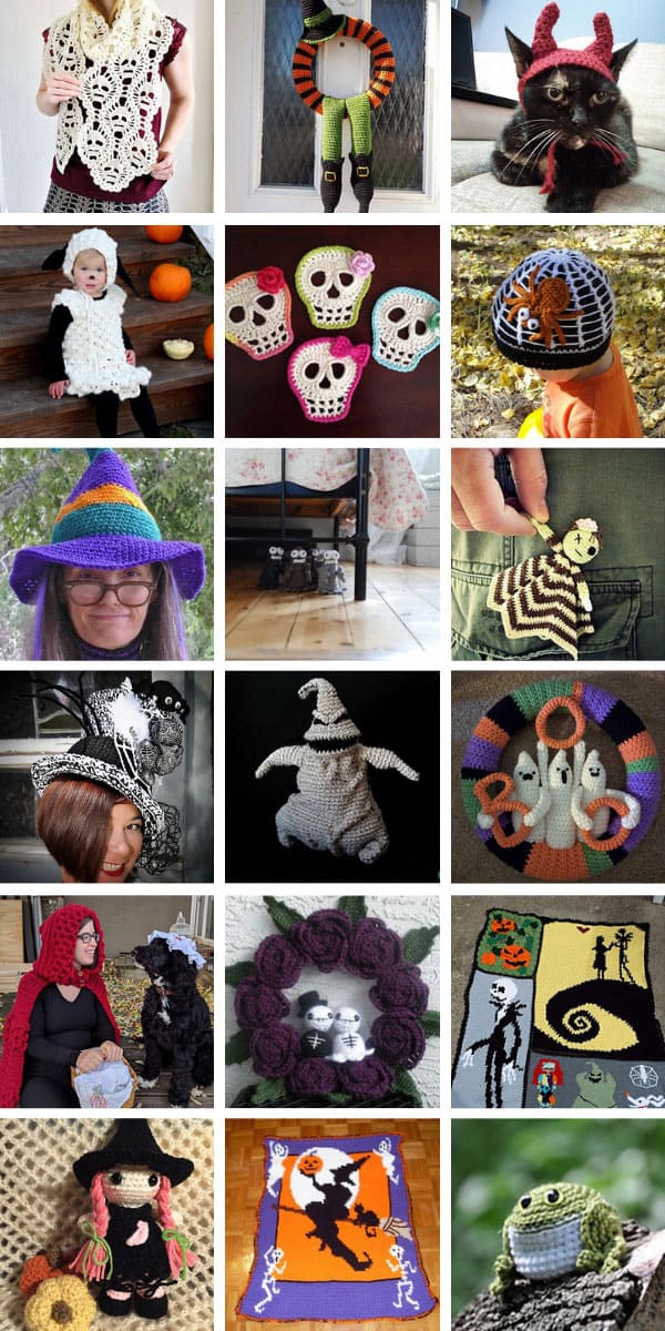 Loving these easy Halloween Crochet patterns! #halloween #crochet #crafts #crafty