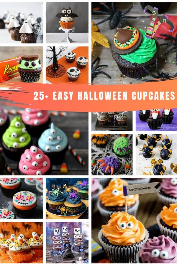 25 Easy Halloween Cupcakes For Kids Spooky Decorating Ideas For All Ages