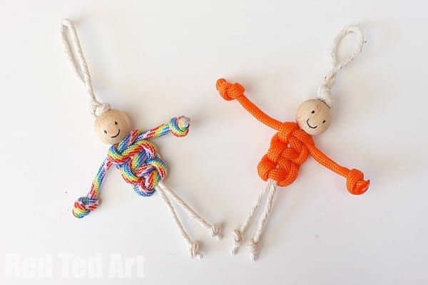 Easy Macrame Dolls