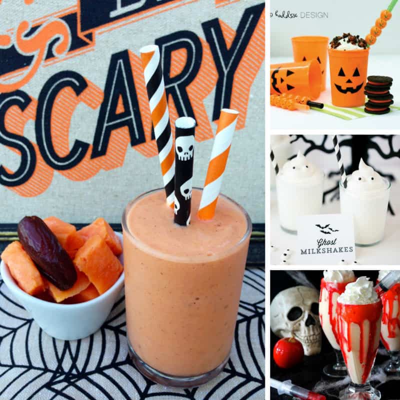 These milkshakes are perfect for our Halloween party! Thanks for sharing!