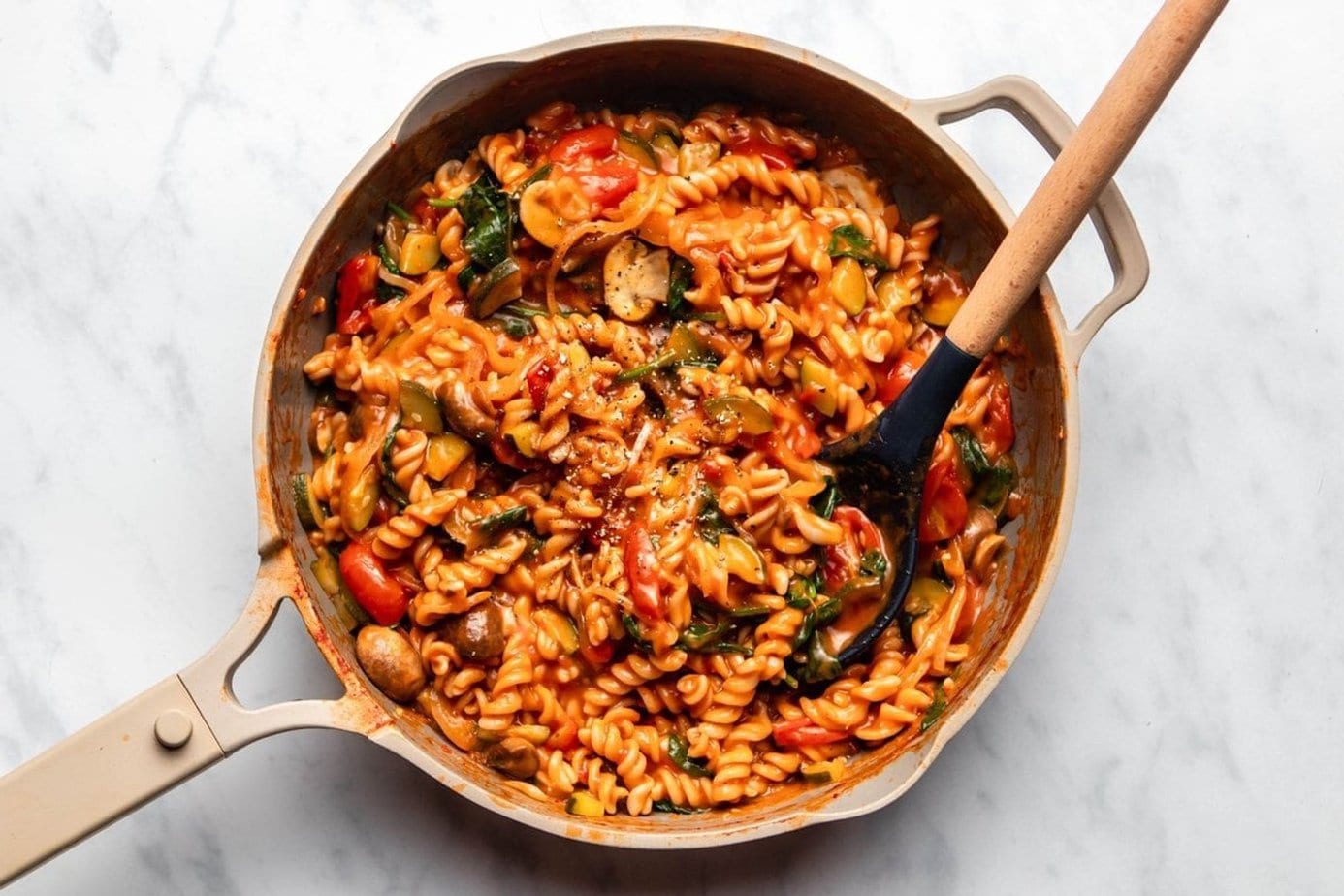 This one pot pasta is part of a collection
