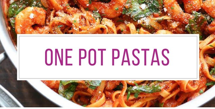So many fabulous one pot pasta recipes here! Thanks for sharing!