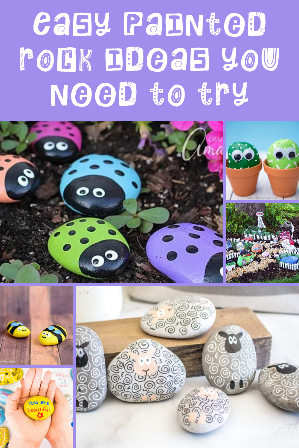 Easy Painted Rock Ideas You Need to Try