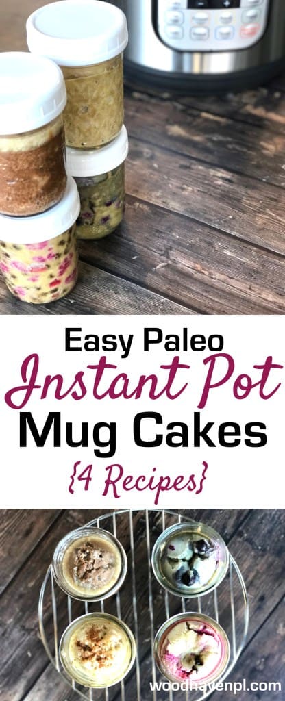 Easy Paleo Instant Pot Mug Cakes
