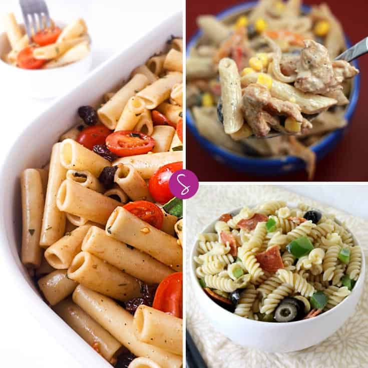 Easy Pasta Salad Recipes for Kids: Perfect for lunch boxes, pot lucks and picnics!