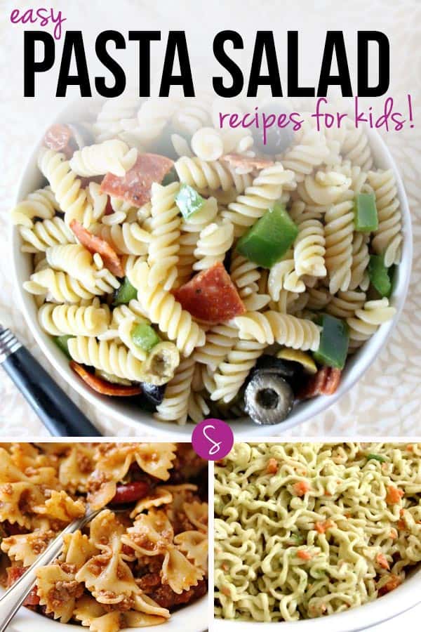 Easy Pasta Salad Recipes for Kids: Perfect for lunch boxes, pot lucks and picnics!