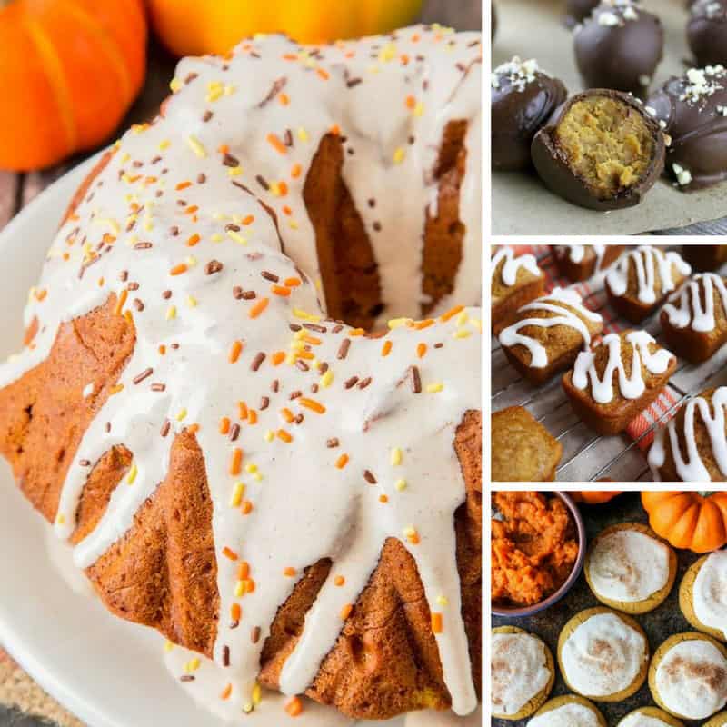 Yum - these pumpkin desserts are easy and delicious!