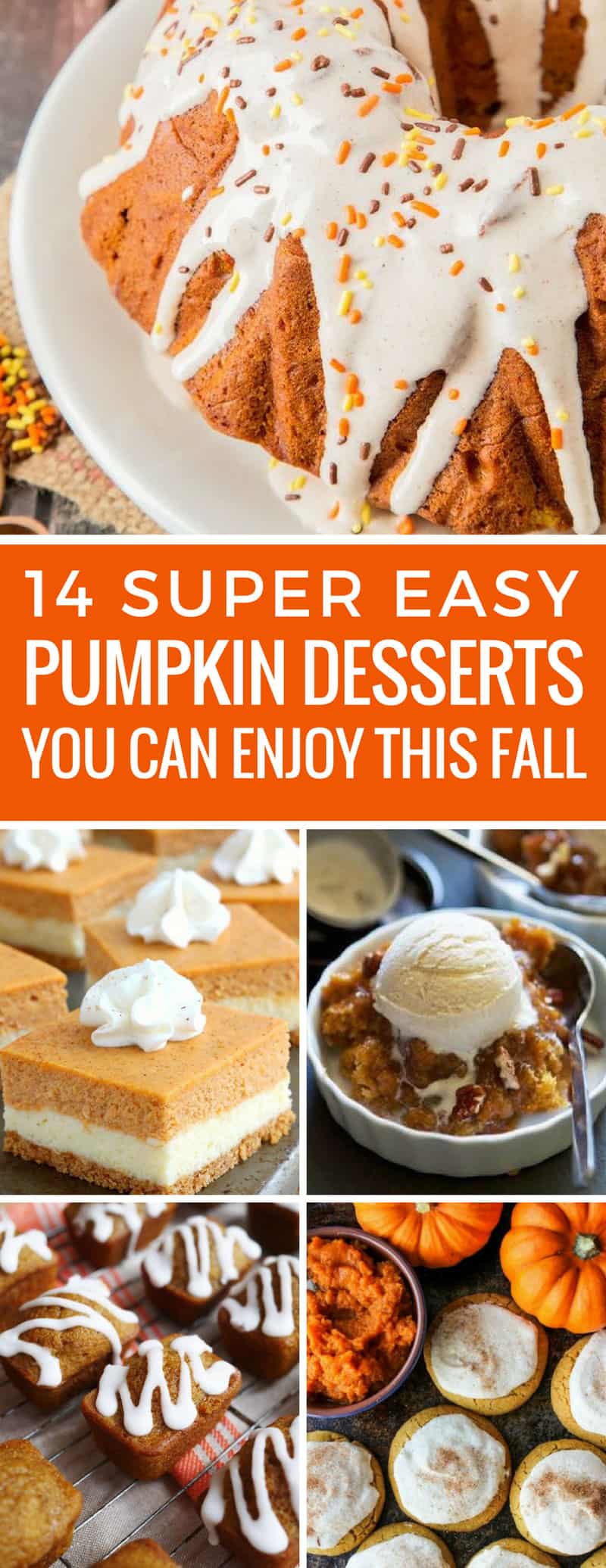 Yum! We love these easy pumpkin desserts - especially the cheesecake bars! Thanks for sharing!