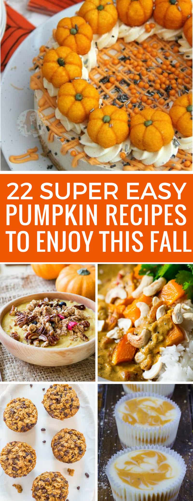 We can never have enough easy pumpkin recipes in our meal plan -so I'll be adding most of these! Thanks for sharing!