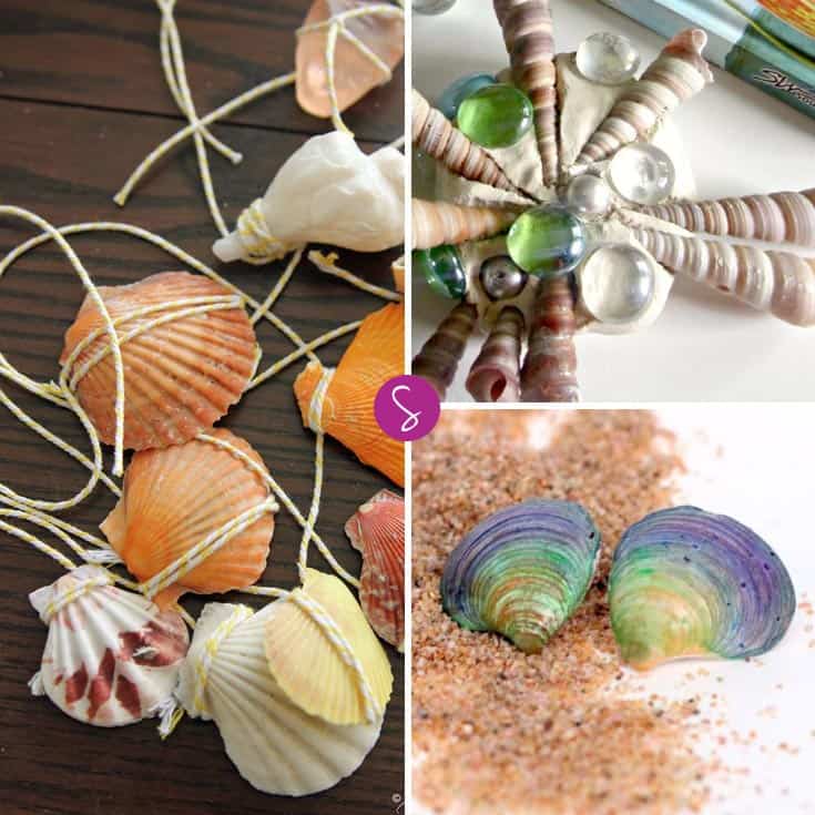 Easy Seashell Crafts for Kids - Preserve Those Summer Memories!