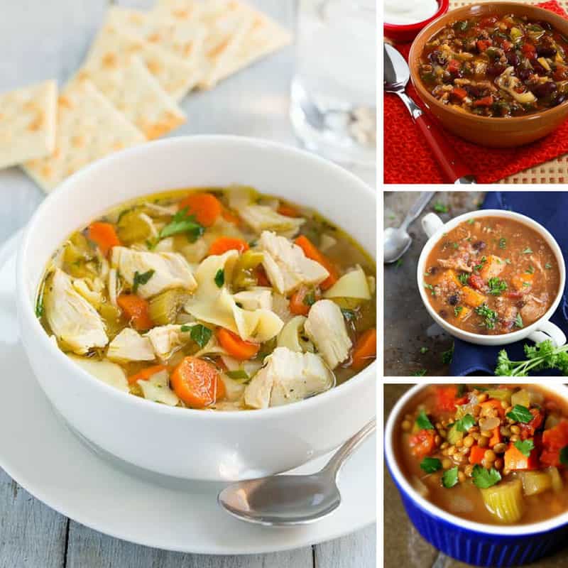 Oh these easy slow cooker soups are just what we need for our Fall meal plans! Thanks for sharing!