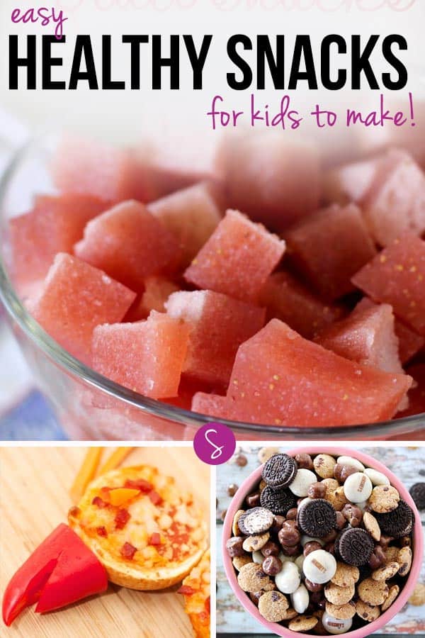 Easy Snacks for Kids to Make and They're Healthy Too!