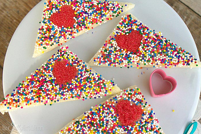 Cupid Fairy Bread - This Silly Girl's Life