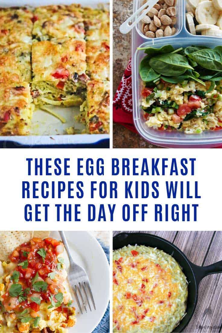 These egg breakfast recipes make great breakfast ideas for kids, and if you like batch cooking as part of your meal planning you can freeze some of them too.