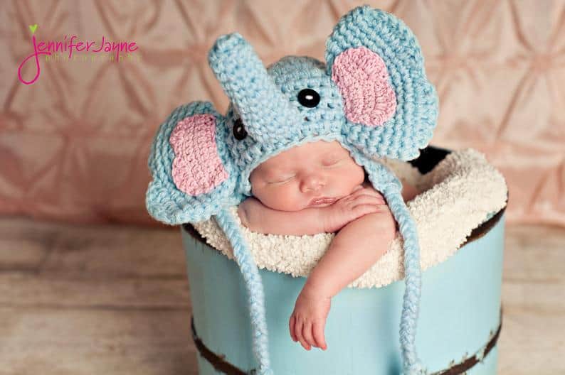 Elephant Baby Hat
