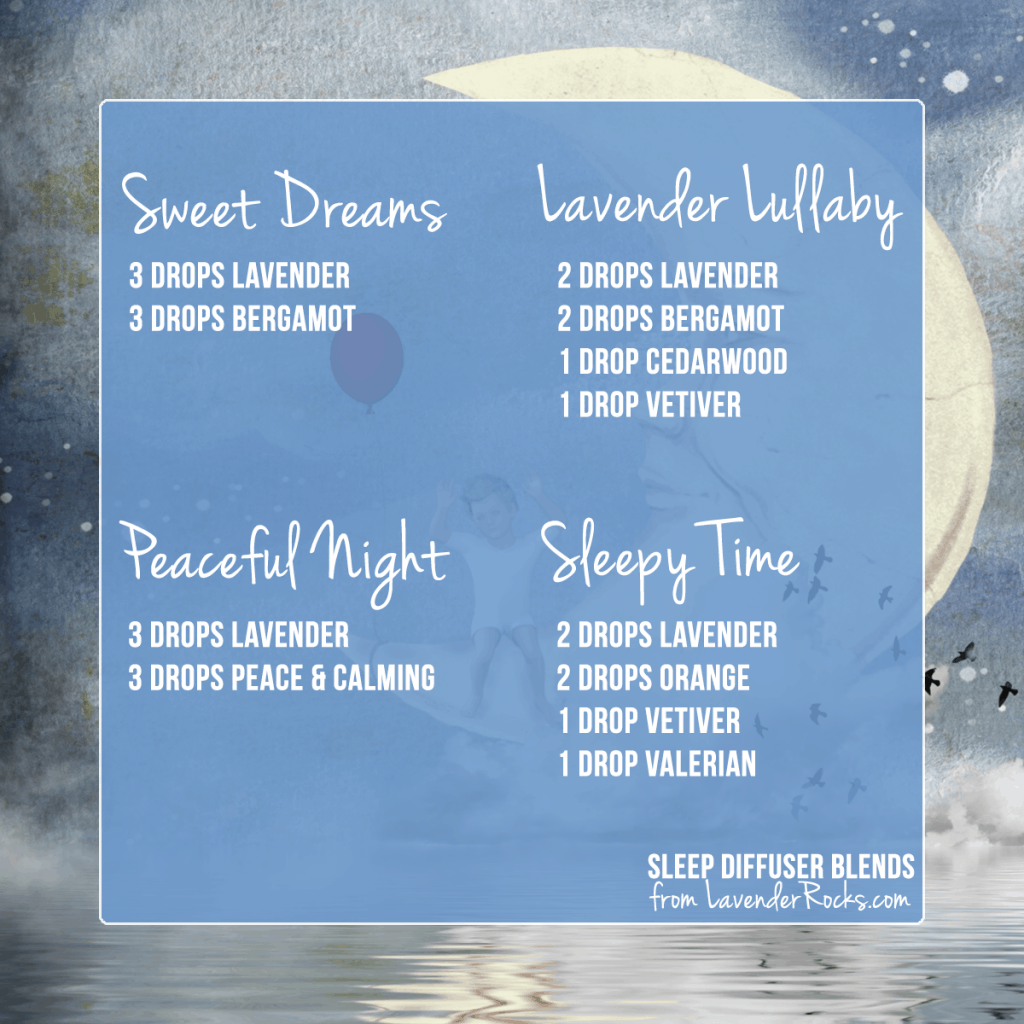 fjer Vestlig pumpe Essential Oil Diffuser Blends for Sleep - Sweet Dreams xoxo