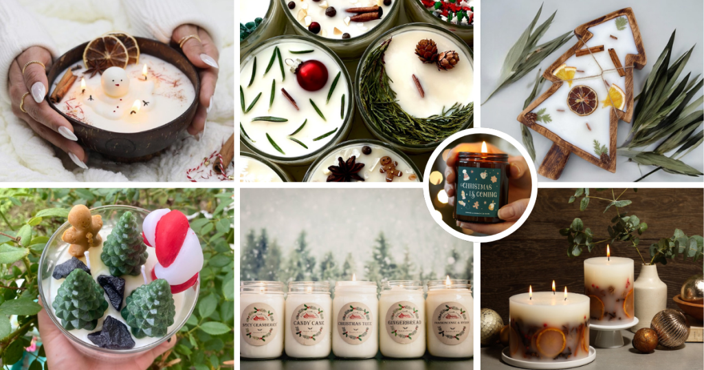 Set the holiday mood with these cozy Christmas candles! ? Handmade and beautifully scented, these Etsy picks are perfect for gifting or enjoying all season long.
