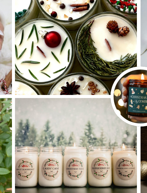 Set the holiday mood with these cozy Christmas candles! ? Handmade and beautifully scented, these Etsy picks are perfect for gifting or enjoying all season long.