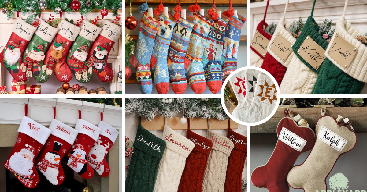 Personalize your holiday season with these beautiful Christmas stockings from Etsy! Featuring custom names, festive designs, and cozy knits, these stockings are the perfect addition to your mantel. Shop your favorites now!" 🎄❤️ #EtsyShopping #ChristmasInspiration #HolidayGifts