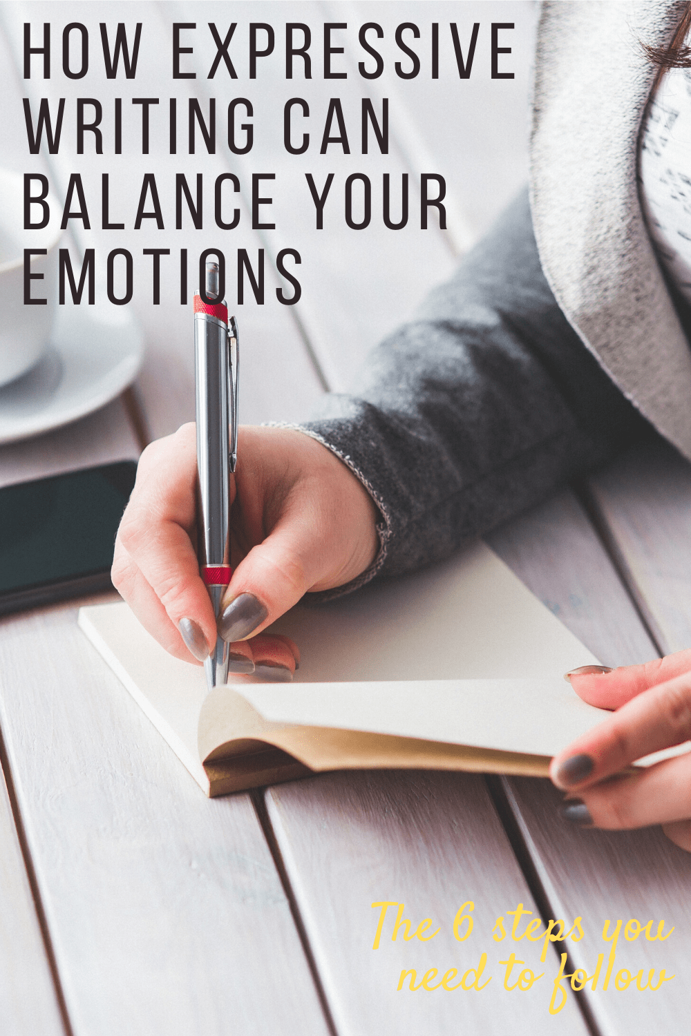 Find out how you can achieve a sense of balance with an expressive writing through pain exercise in your mental health journal