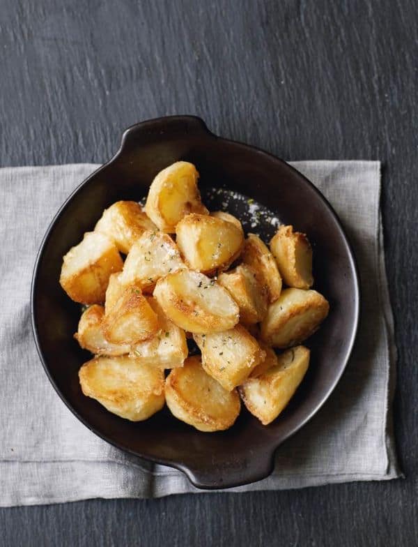 Extra Crunchy Make-Ahead Roast Potatoes