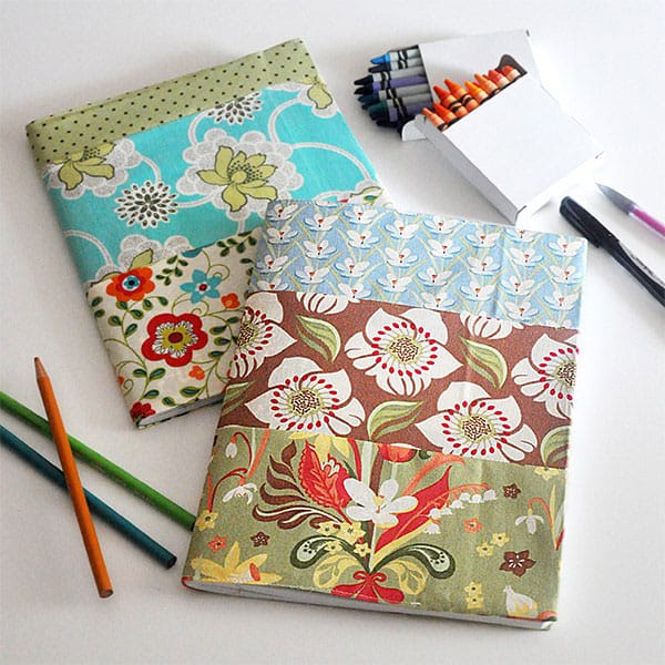 Fabric Covered Composition Books