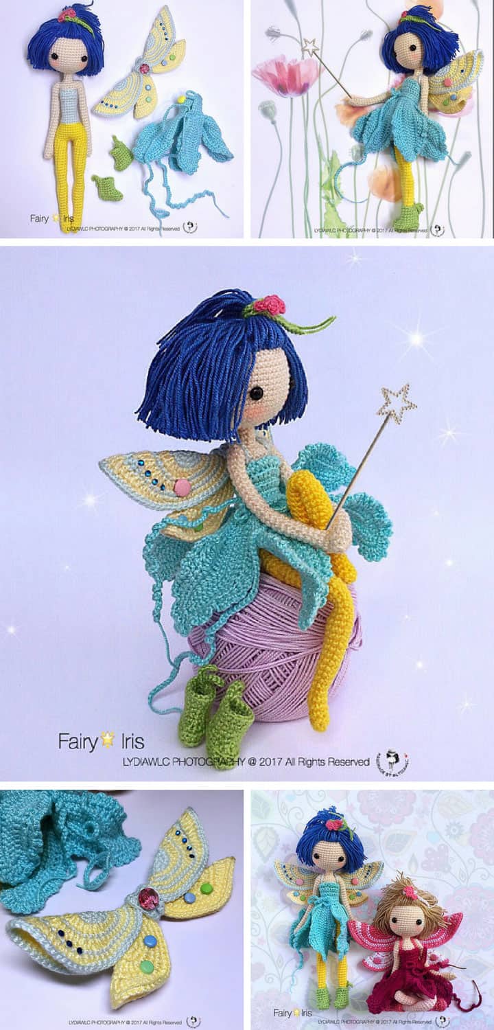 Iris the Crochet Fairy Doll is Waiting to Share her Magic