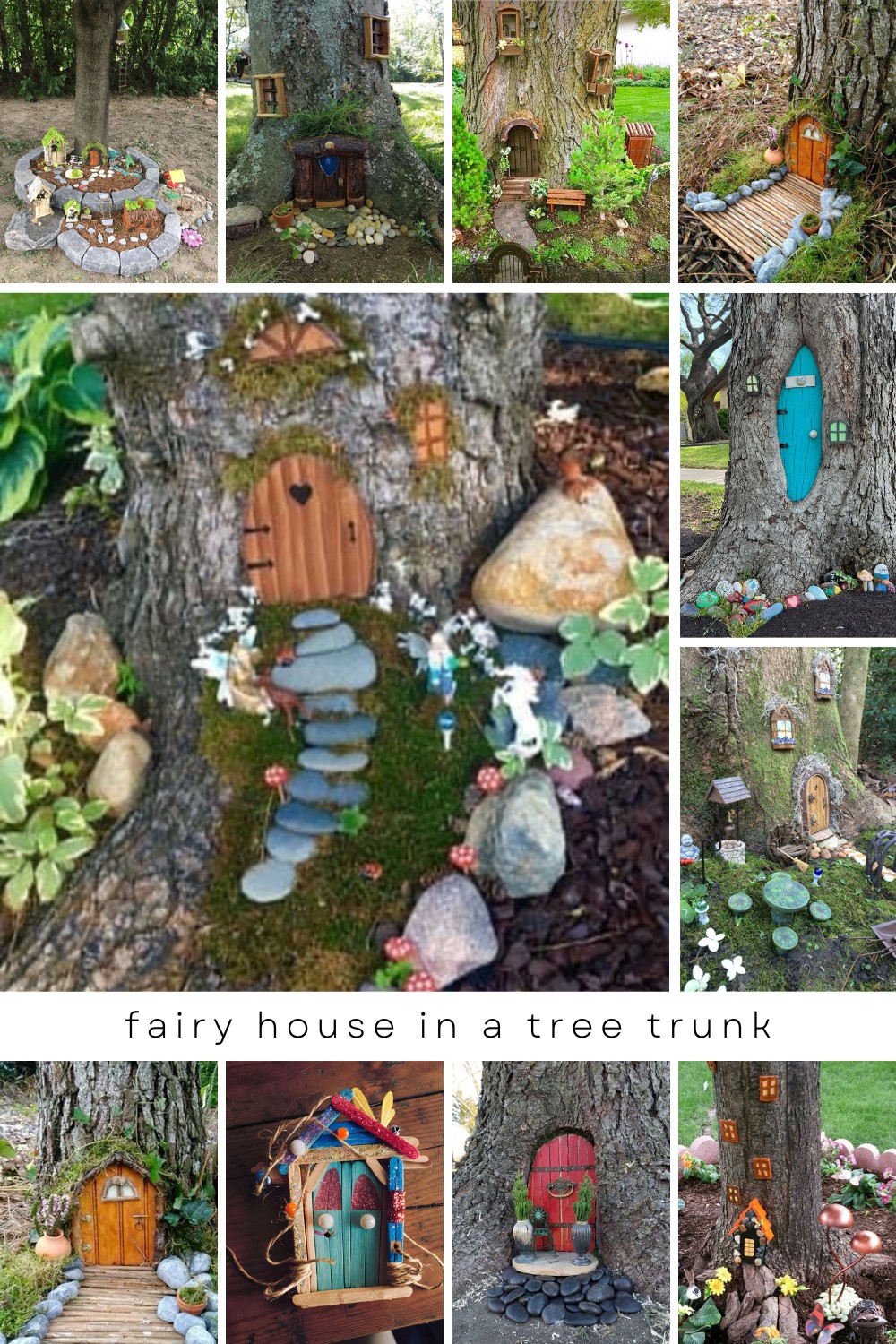 Craft your own whimsical fairy doors with these creative DIY projects! This tutorial shows you how to make enchanting fairy doors using popsicle sticks and other simple materials. Discover beautiful fairy doors on trees, and get inspired to create a fairy house in a tree trunk. These fairy door ideas are perfect for adding charm to your garden or home decor. Dive into the world of DIY fairy home decor and start your fairy garden adventure today! 🌿🧚‍♀️ #DIYFairyDoor #FairyGardenIdeas