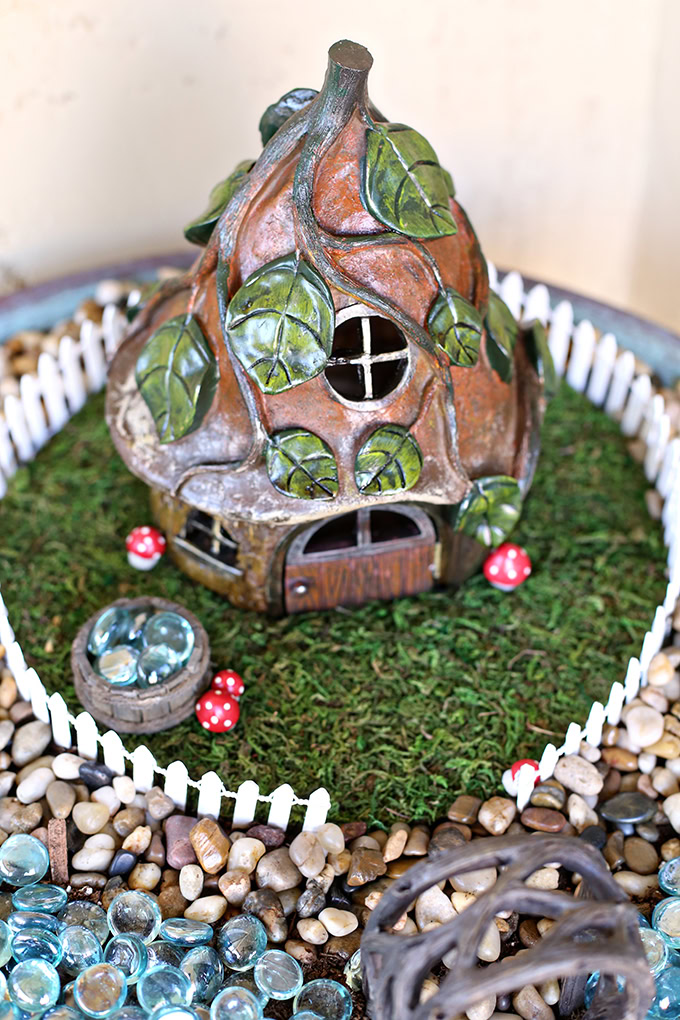 This fairy garden is fabulous!