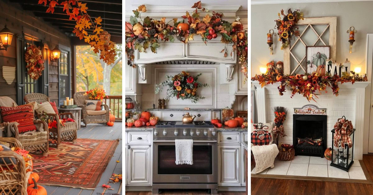 Refresh your home with these elegant fall decor inspirations! Whether it’s a centerpiece or a cozy corner, these ideas will help you capture the essence of autumn. 🍂✨ #AutumnDecor #HomeStyle